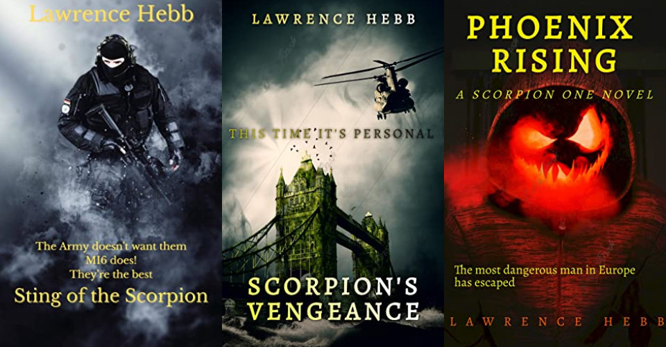 The Scorpion One series by Lawrence Hebb