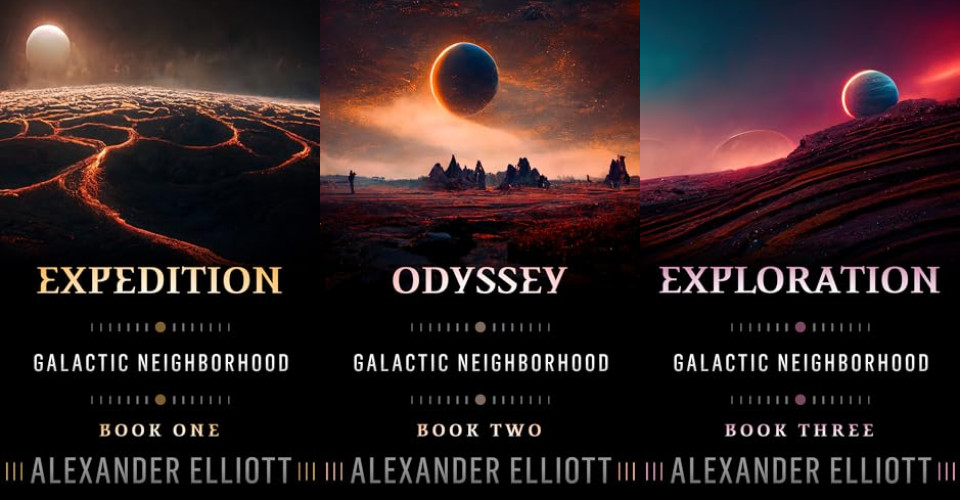 The Galactic Neighborhood series by Alexander Elliott