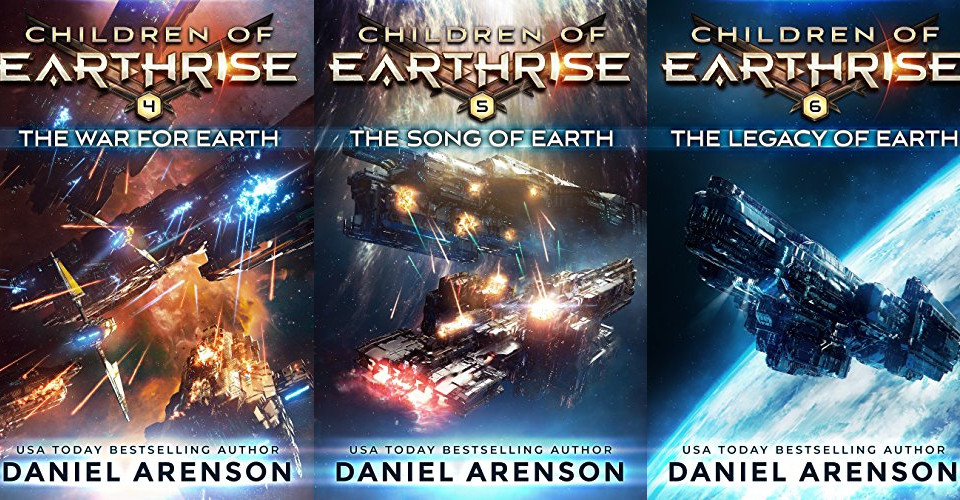 The Children of Earthrise series by Daniel Arenson
