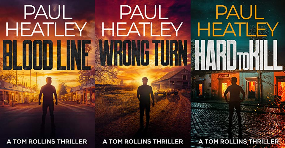 The Tom Rollins Thriller series by Paul Heatley Book Basset