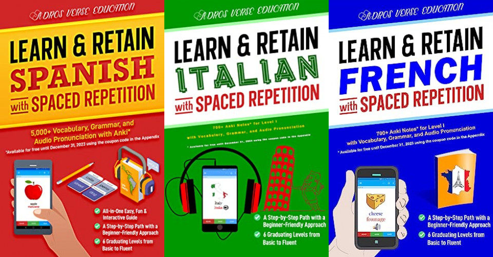 Learn & Retain Languages with Spaced Repetition by ADROS VERSE EDUCATION S.R.L.