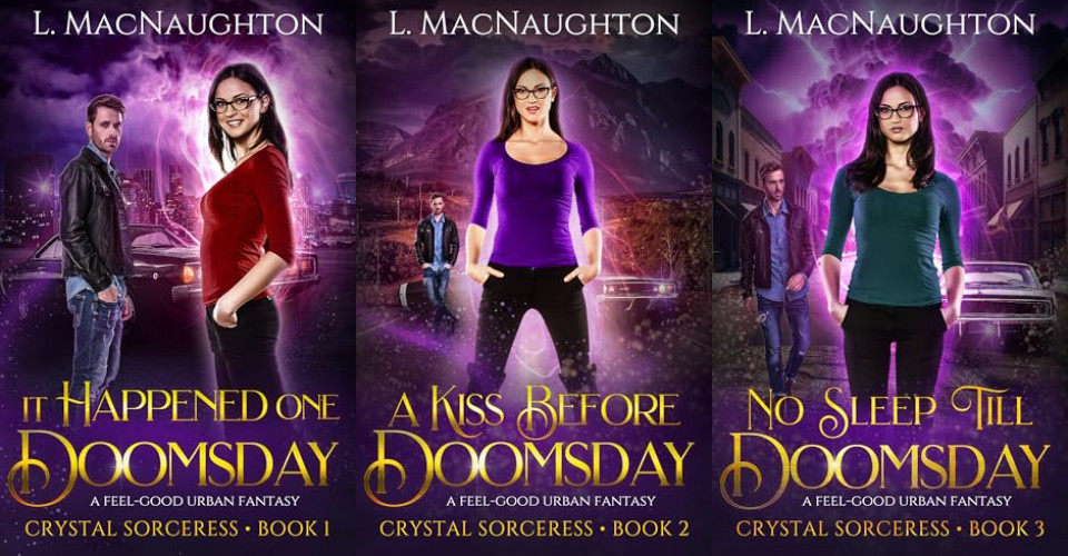The Crystal Sorceress Series by L. MacNaughton