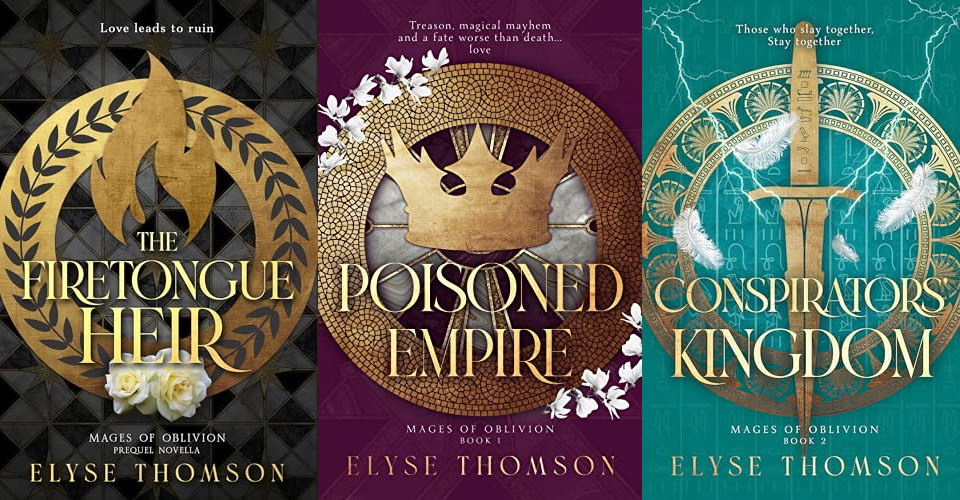 Mages of Oblivion series by Elyse Thomson