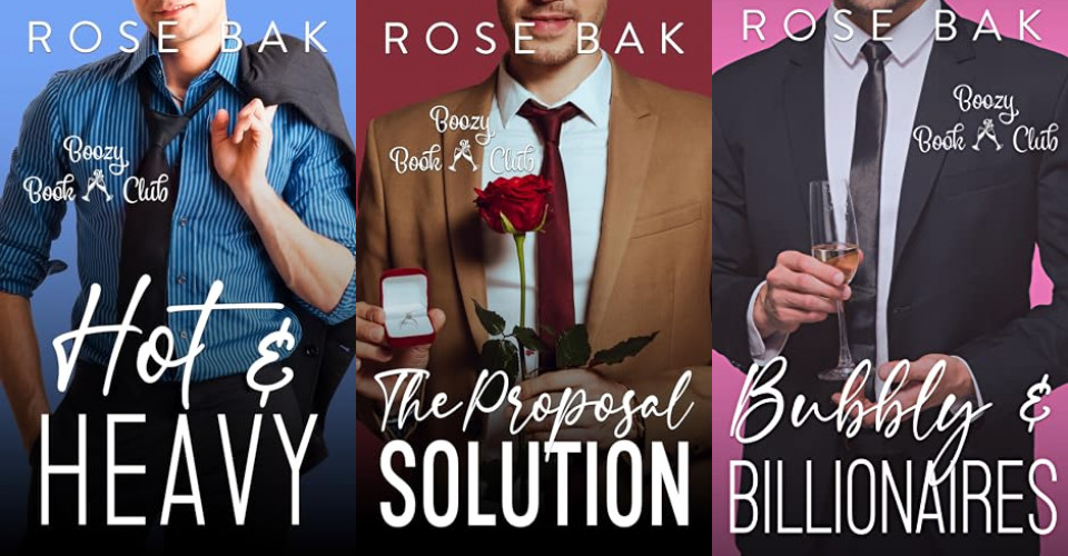 The Boozy Book Club Midlife Romance Series by Rose Bak